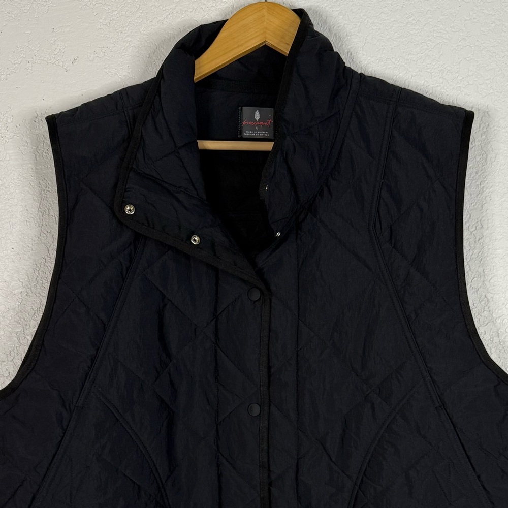 Free People Movement Quinn Quilted Puffer Vest Athletic Athlesiure Skii Resort - Picture 2 of 10